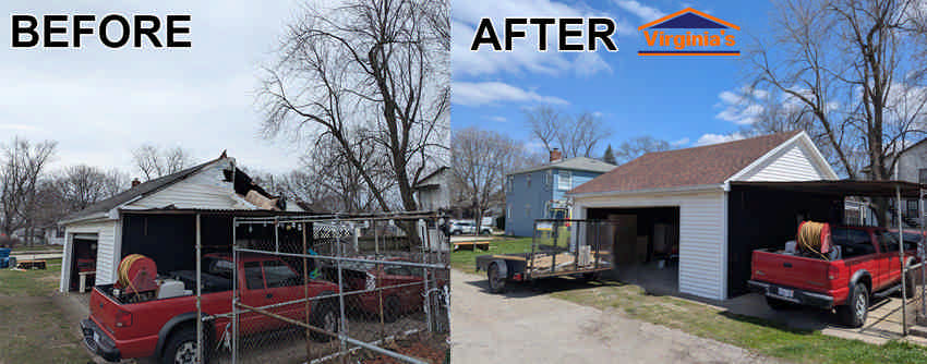 before & after images